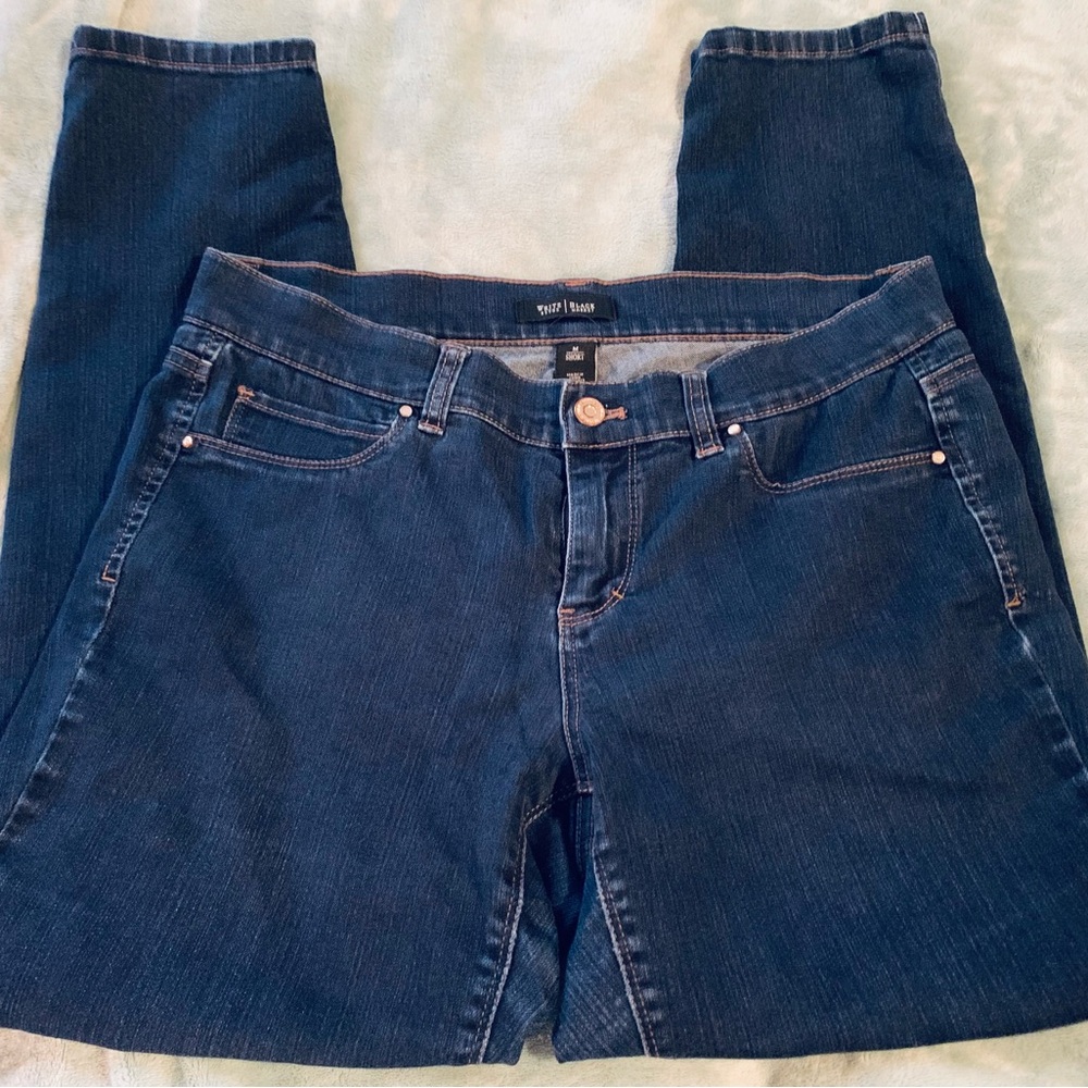 White House Black Market Indigo Skinny Jeans